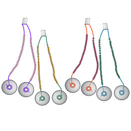 Beaded kumihimo instructions